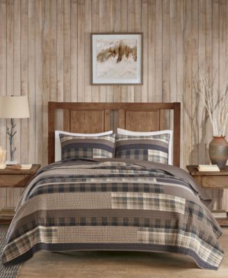 Woolrich - Winter Plains 144-Thread Count 3-Pc. Full/Queen Quilt Mini Set