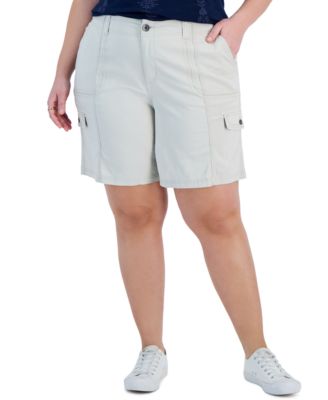 Style & Co - Plus Size Cargo Shorts