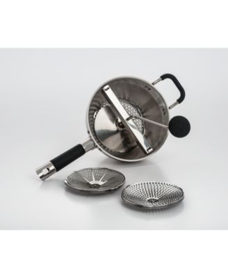 Cook Pro - Stainless Steel Food Mill W/ 3 Interchangeable Grinding Size Discs