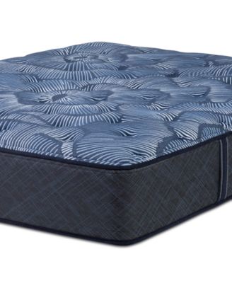 Serta - Perfect Sleeper Cobalt Calm 13" Plush Mattress Set-Queen Split