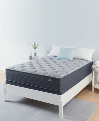 Serta - LUXE Chamblee 12.5" Firm Mattress Set- Queen Split