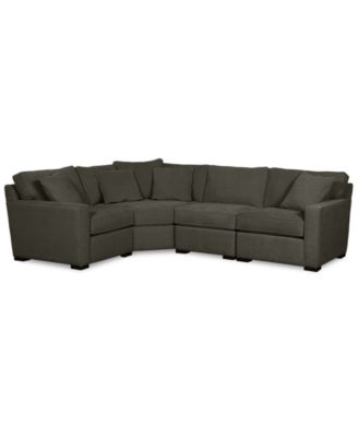 Furniture - Radley Fabric 4-Piece Sectional Sofa