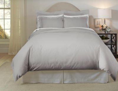 Pointehaven - 620 Thread Count Long Staple Cotton Duvet Set - Full / Queen White