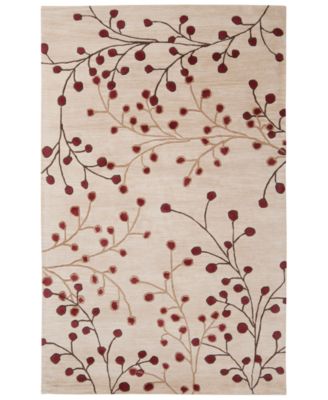 Livabliss - Athena ATH-5053 Burgundy 2' x 3' Area Rug