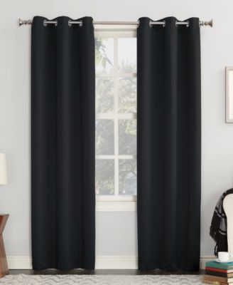Sun Zero - Preston 40" x 63" Grommet Top Blackout Curtain Panel