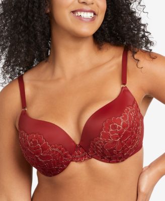 Maidenform - Love the Lift Cross Dye All Over Lace Push-Up Plunge Bra 9900